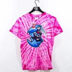 Lakewood BlueClaws MiLB Tie Dye T-Shirt Minor League Baseball Small Y2K